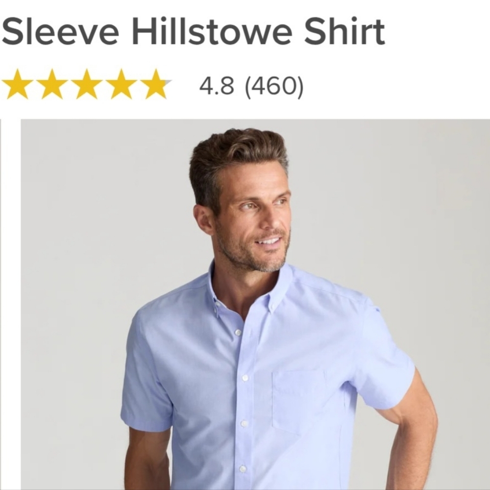 UNTUCKit Men's Light Blue Casual Shirt